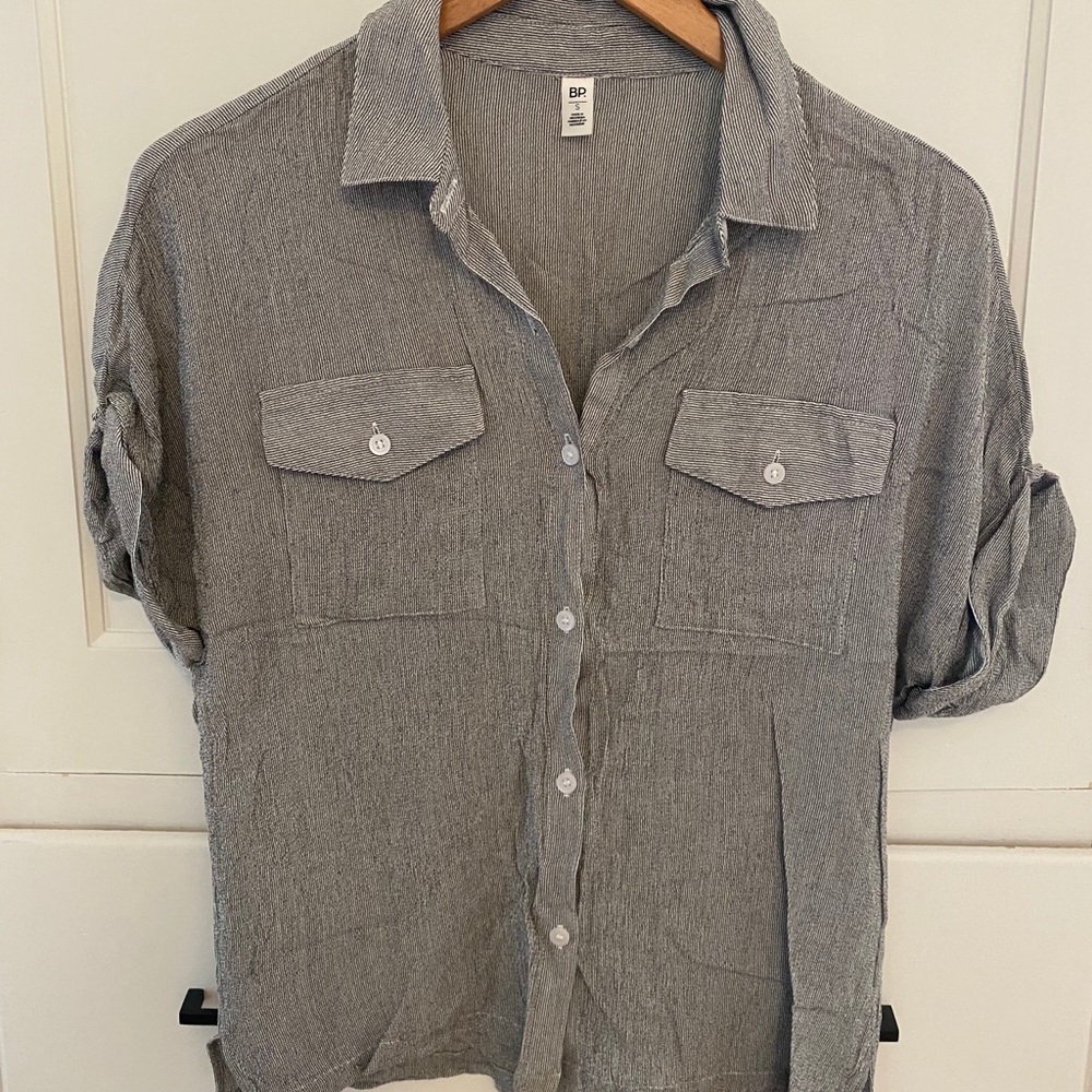 BP slouchy button up top